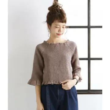 Kastane 2way 셔링 블라우스