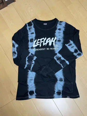 LEFLAH ILL STORE 타이다이 티셔츠 X-LARGE