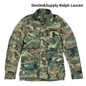 Denim & Supply Ralph Lauren 카모플라쥬 퀼트 자켓