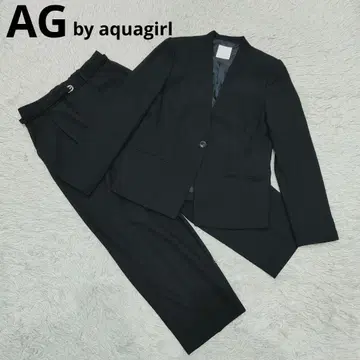 AG by aquagirl 노카라 팬츠 수트 셋업 네이비 S
