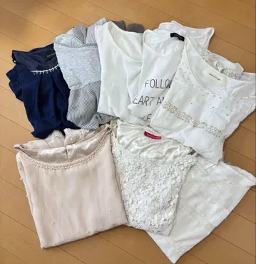 아푸와이저 리셰 쟈르 체인지 블라우스 티셔츠 묶음 판매