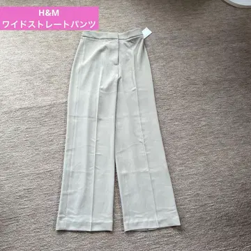 H&M 와이드 스트레이트 팬츠 34 미사용 새상품