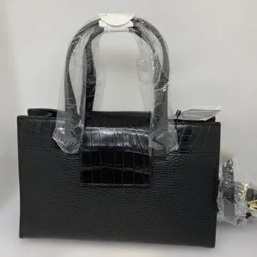 크로커다일 스타일 블랙 숄더백