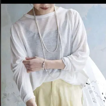 SLOBE IENA 슬라브 네프 천축 풀오버 긴팔