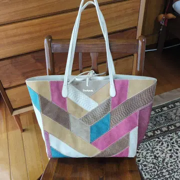 Desigual 패치워크 숄더백 토트백