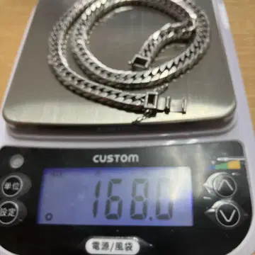 플라티나 850 키헤이 6면 더블 목걸이