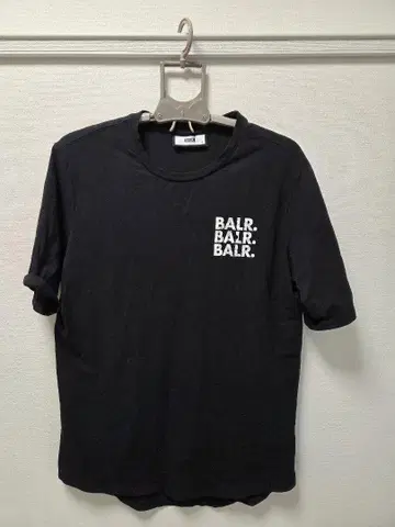BALR. 블랙 티셔츠