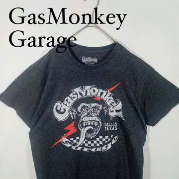 GasMonkey Garage 티셔츠 다크 그레이 M