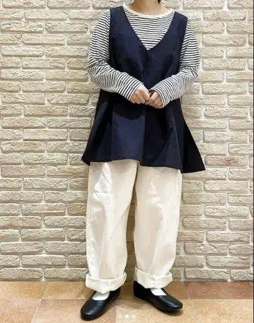사만사 모스모스 SamansaMos2 이지 트윌 팬츠 화이트
