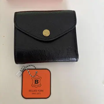 BELLEIS YORK 두겹 지갑 블랙 가마구치 지갑