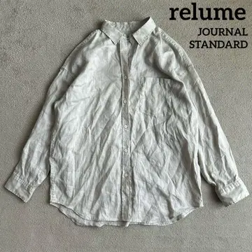 relume JOURNAL STANDARD 린넨 셔츠 프리 사이즈