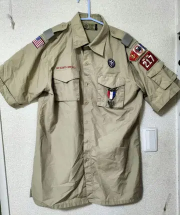 BSA 반팔 셔츠 메달 포함 217