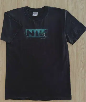 나인 인치 네일즈 NINE INCH NAILS 티셔츠 블랙