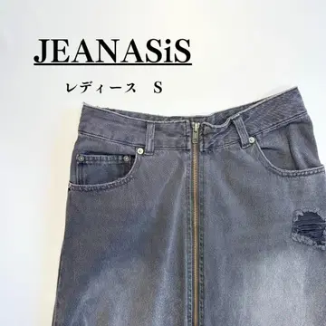 JEANASiS 그레이 롱 스커트 S