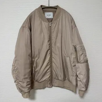 SLOBE IENA 베이지 MA-1 자켓