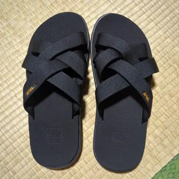 Teva VOYA SLIDE 보야 슬라이드 샌들 27 블랙 테바