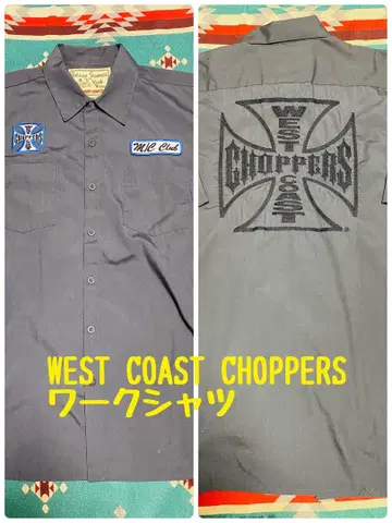 WEST COAST CHOPPERS 워크 셔츠 빈티지