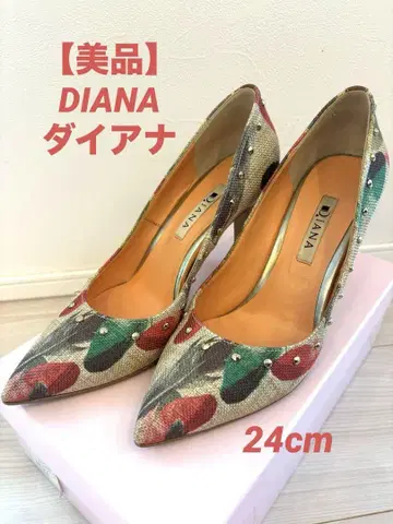 DIANA 다이애나 스터드 장식 펌프스 24cm