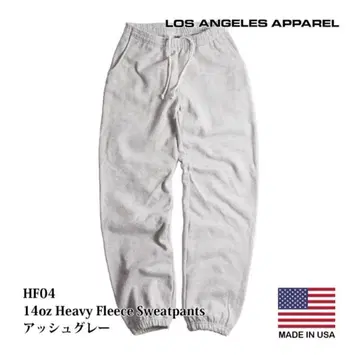 로스앤젤레스 어패럴 스웨트 팬츠 14oz 애쉬 그레이 XL