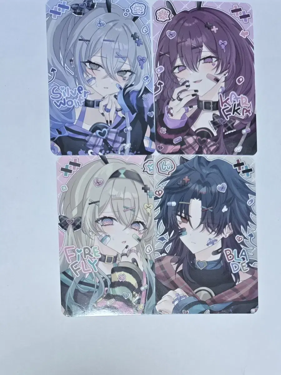 Honkai Star Rail Stellaron Hunter photocard poca set (Kafka Bandi Blade