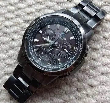 CASIO OCEANUS M-700 전파 솔라 타이드 그래프