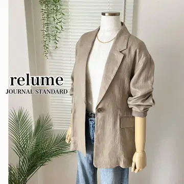 JOURNAL STANDARD relume 린넨 오버 사이즈 자켓
