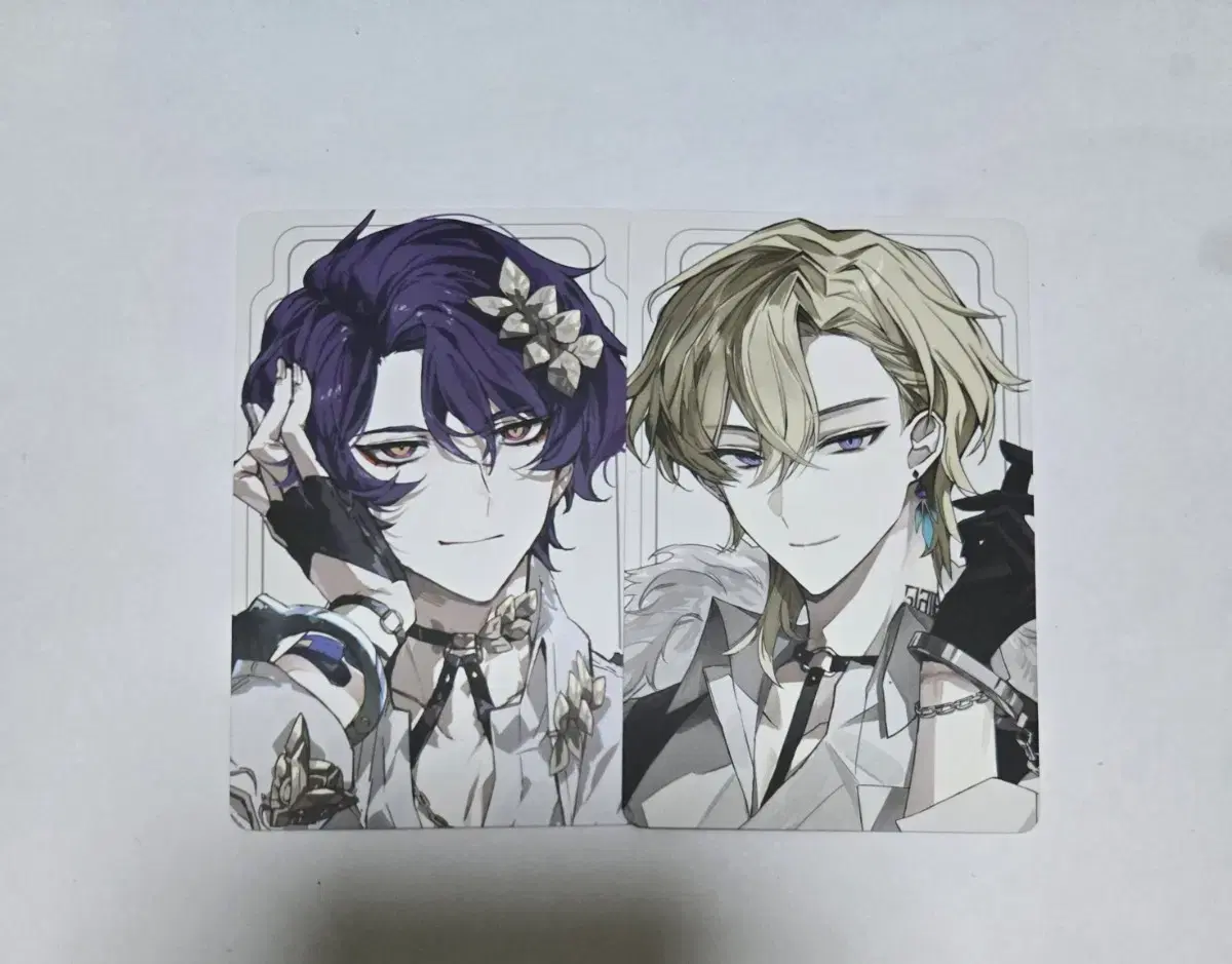 Honkai Star Rail Ratio Aventurine Handcuffs Photocard Poca
