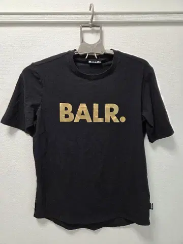 BALR. 블랙 티셔츠 미사용 택 포함