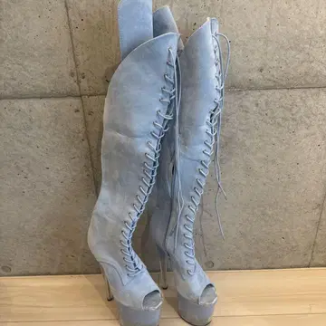 헤라 힐스 니하이 부츠 20cm 프로텍터 포함