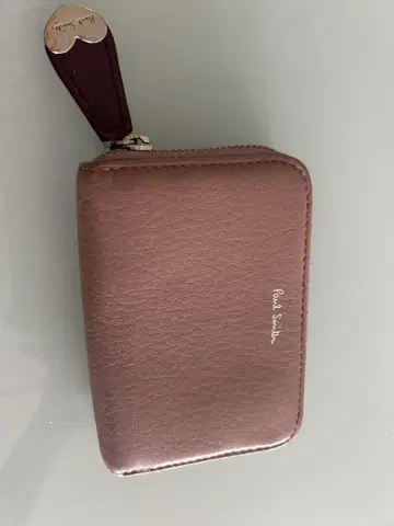 폴스미스 핑크 코인 카드 케이스