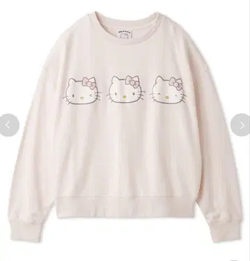 SNIDEL HOME [HELLO KITTY] 맨투맨 풀오버