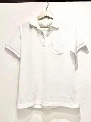 몽벨 메쉬 폴로 셔츠 반팔 화이트 XL 거의 새상품