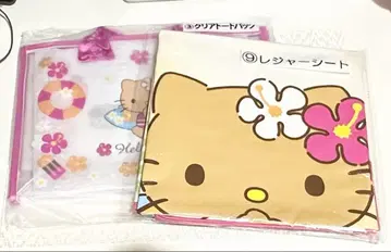 산리오 복권 일광화상 키티 토트백 돗자리