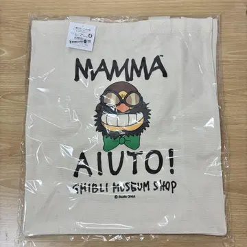 지브리 미술관 한정판 지브리 만마유토 토트백 미개봉
