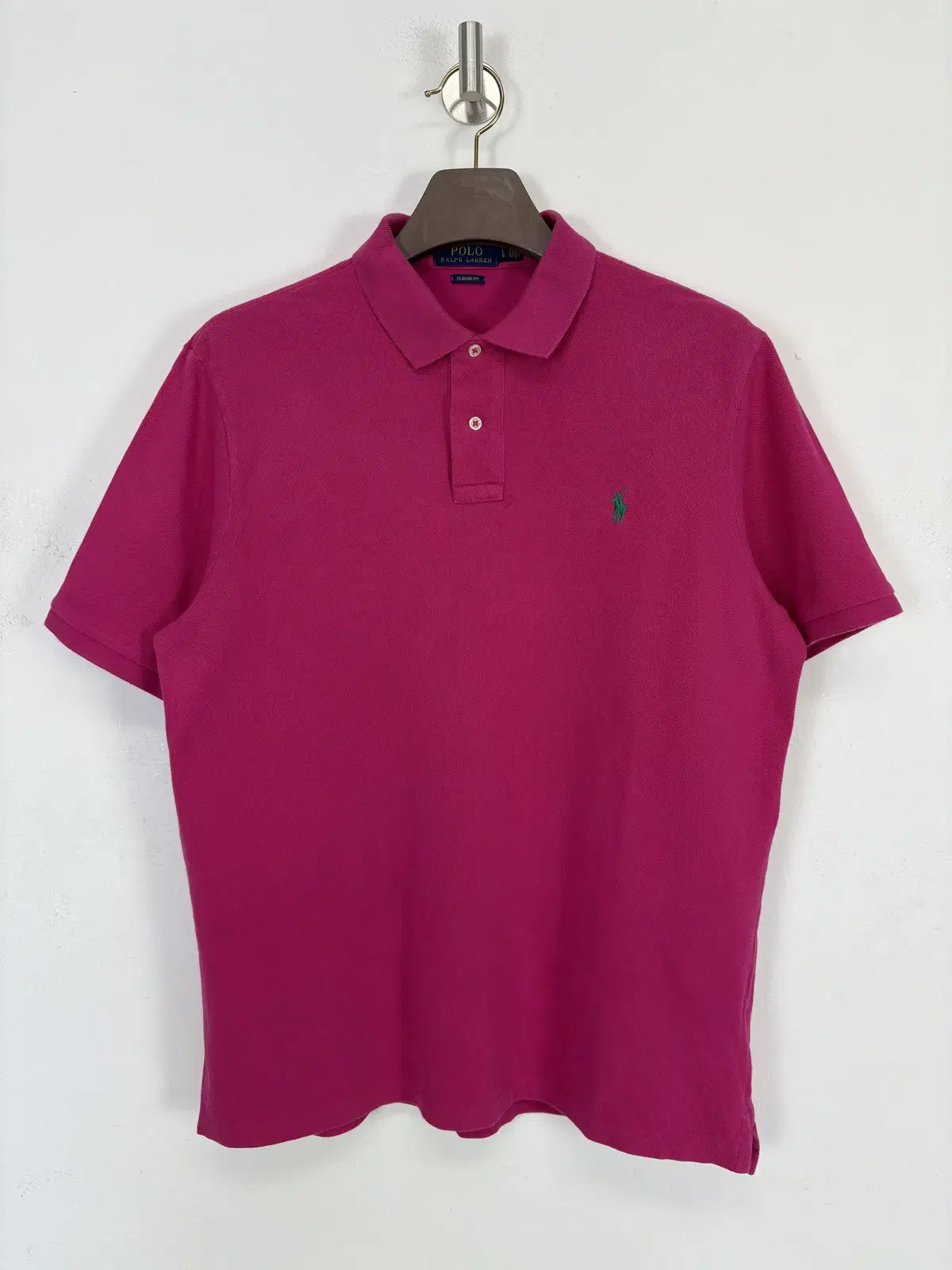 [XL] Polo Ralph Lauren Magenta PK Short Sleeve T-shirt CK9431