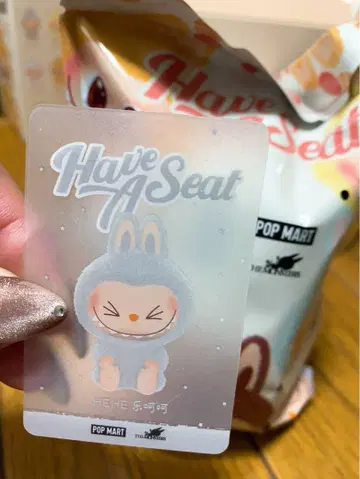 POP MART Have A Seat LABUBU HEHE BOX 개봉만