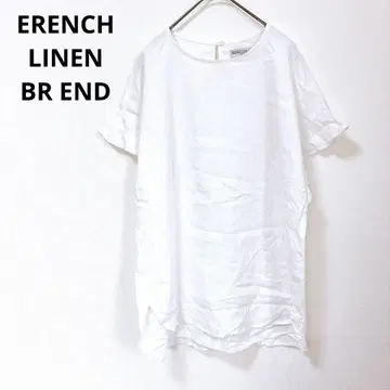 ERENCH LINEN BR END 상의 린넨 혼방 F 사이즈 심플