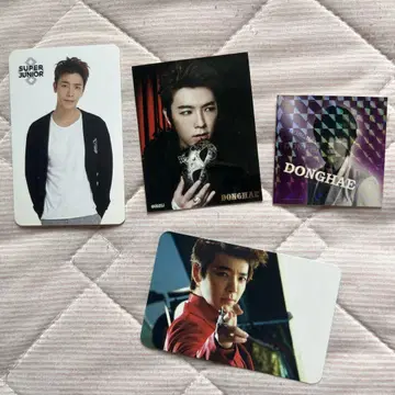 SUPER JUNIOR DONGHAE 포토 카드 세트