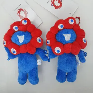 마쿠마쿠 공 체인 마스코트 C 2개 키링 봉제 인형