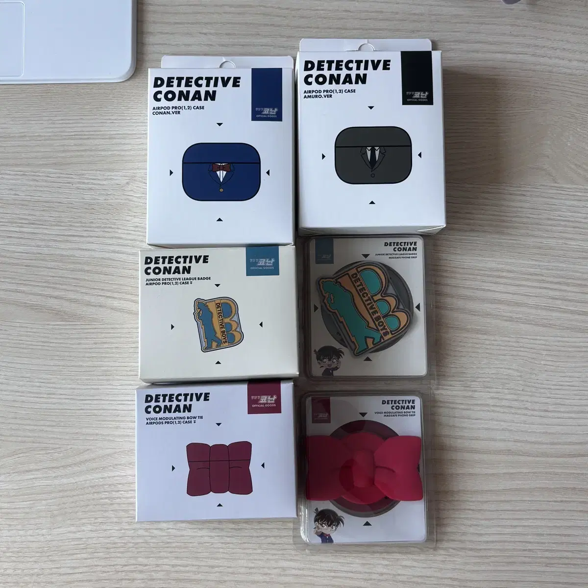 Detective Conan Wadiz Funding AirPods Case MagSafe Grip Tok bulk