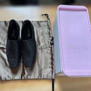 히메코 슬립온 + 타파웨어 케이스