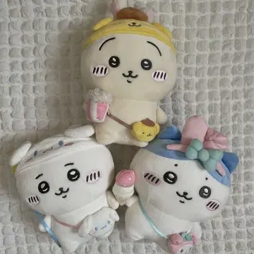 치이카와 산리오 콜라보 봉제 인형 3체 세트