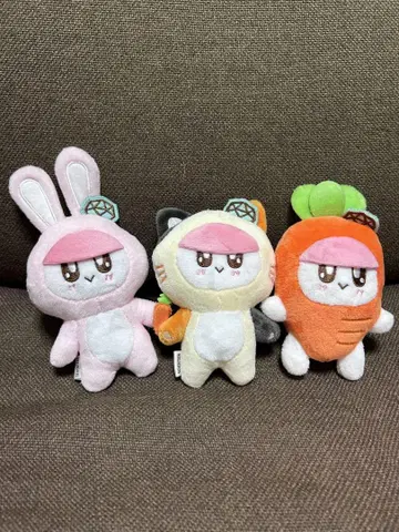 SEVENTEEN 세부치 모자 꽁지 봉제 인형 고양이 토끼 당근