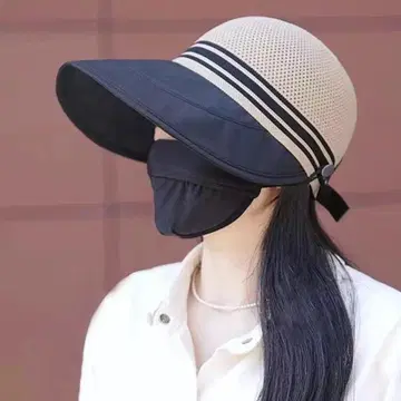 메쉬 버킷햇 마스크