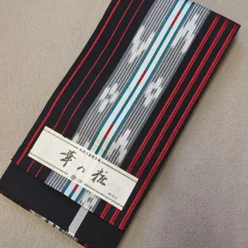 순수 실크 하카타 오리 반폭 오비 11
