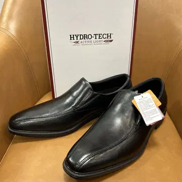 하이드로 테크 천연 가죽 신발 비즈니스 슈즈 미사용품 27cm