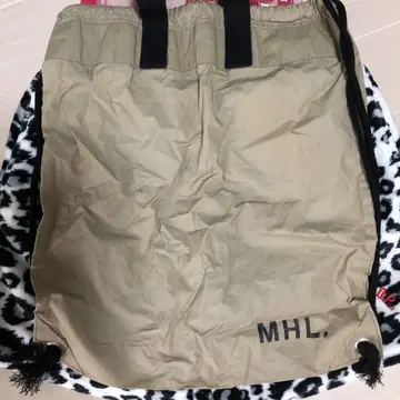 MHL 핸드백 냅색 카키
