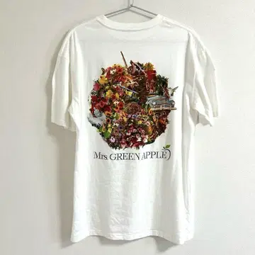 Mrs. GREEN APPLE 오리지널 와이드 티셔츠 (프리 사이즈)
