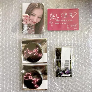 No No Girls 노노가 KOKO 코코 트레이딩 카드 캔뱃지 피크 핑