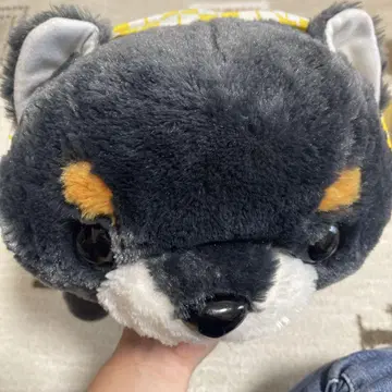 미마메시바 그레이 개 봉제 인형